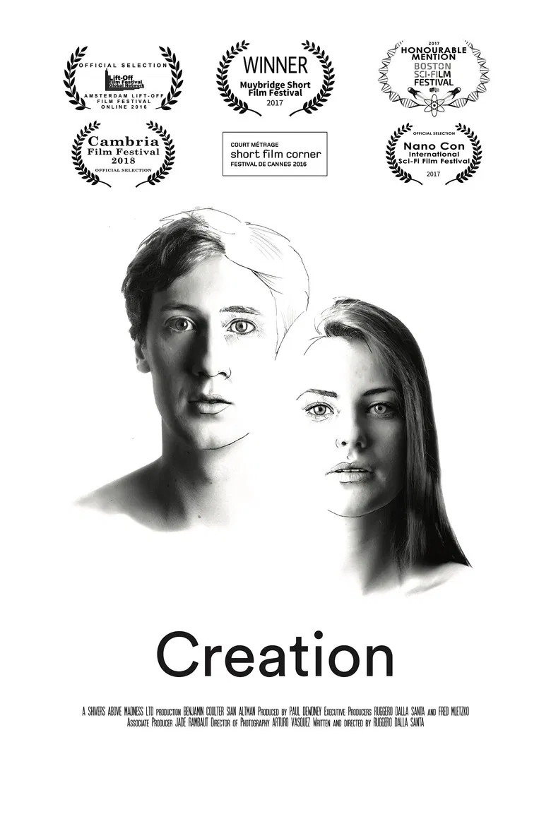 Creation poster background