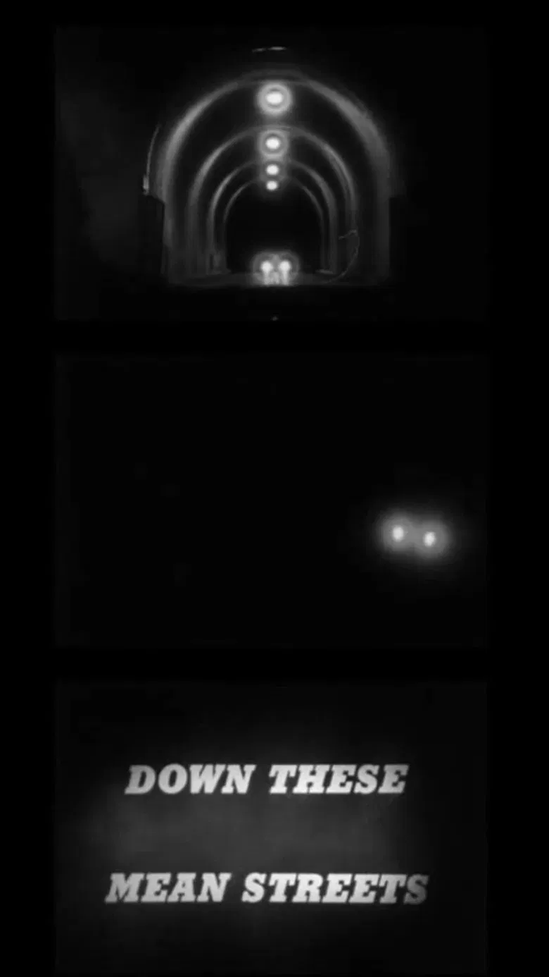 Down These Mean Streets poster background