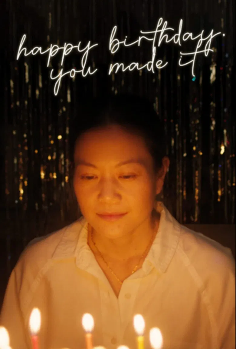 Happy Birthday, You Made It poster background