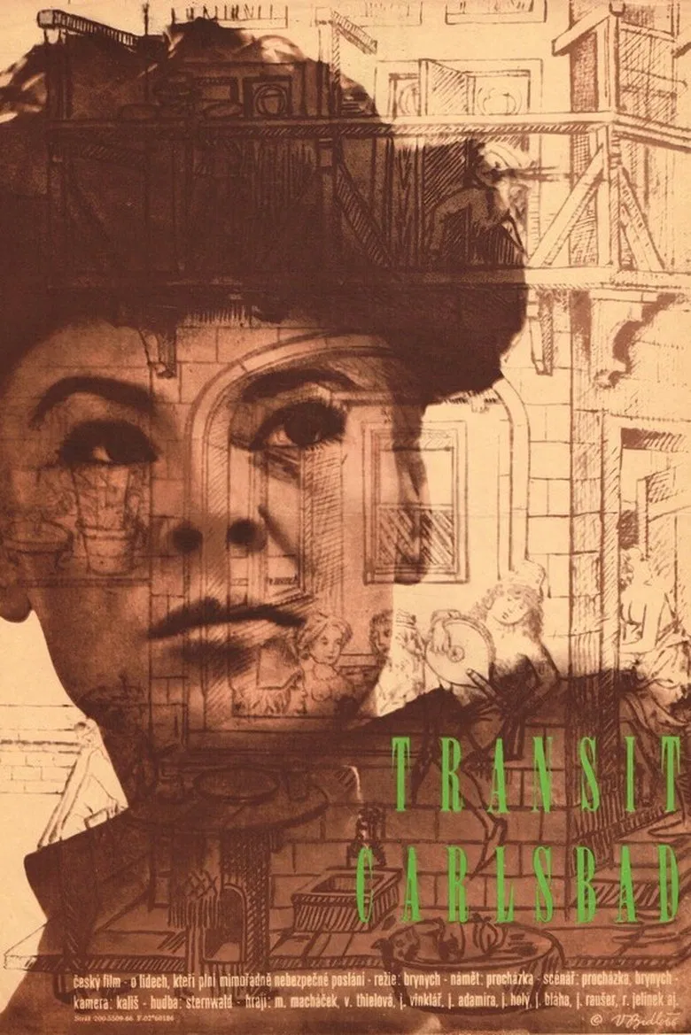 Transit Carlsbad poster background