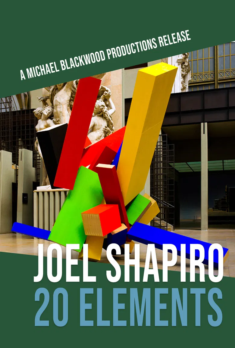 Joel Shapiro: 20 Elements poster background