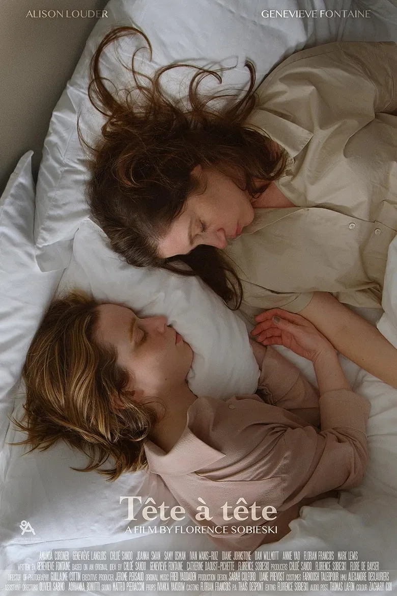 Tête à tête poster background