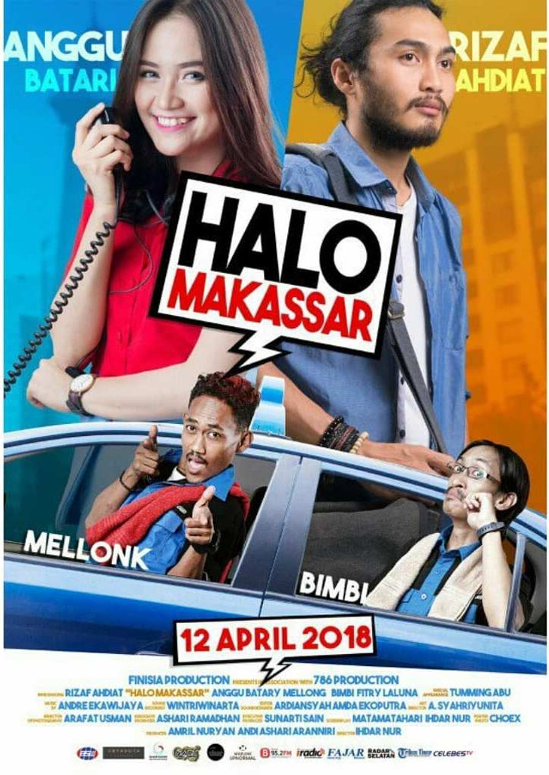 Halo Makassar poster background
