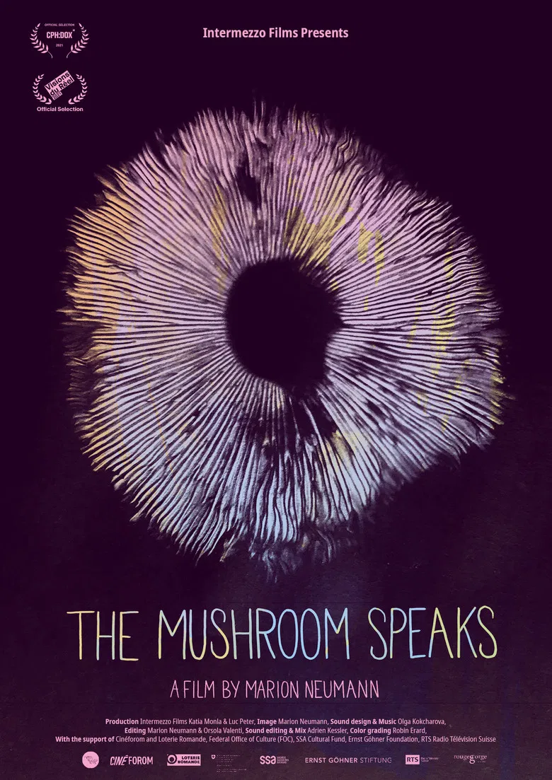 The Mushroom Speaks poster background