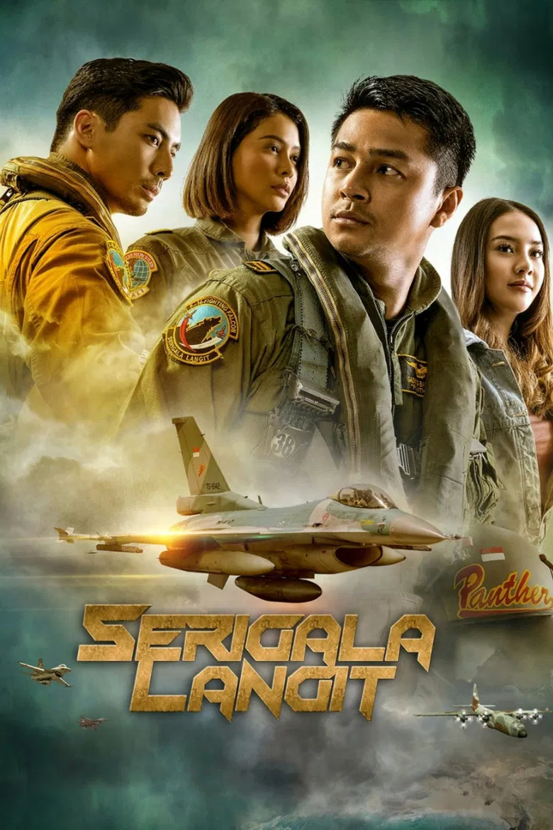 Serigala Langit poster background