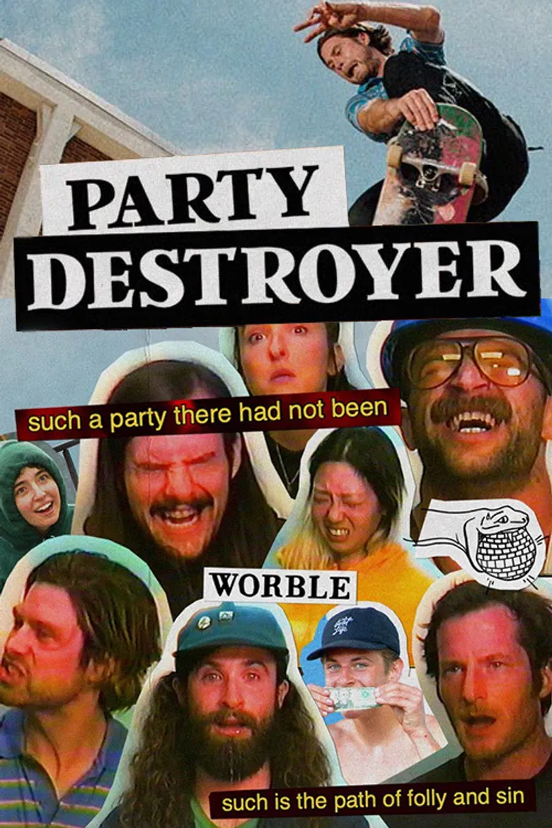 Worble and Cobra Man - Party Destroyer poster background