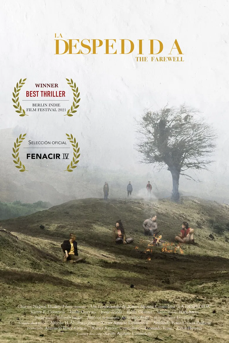 La Despedida poster background