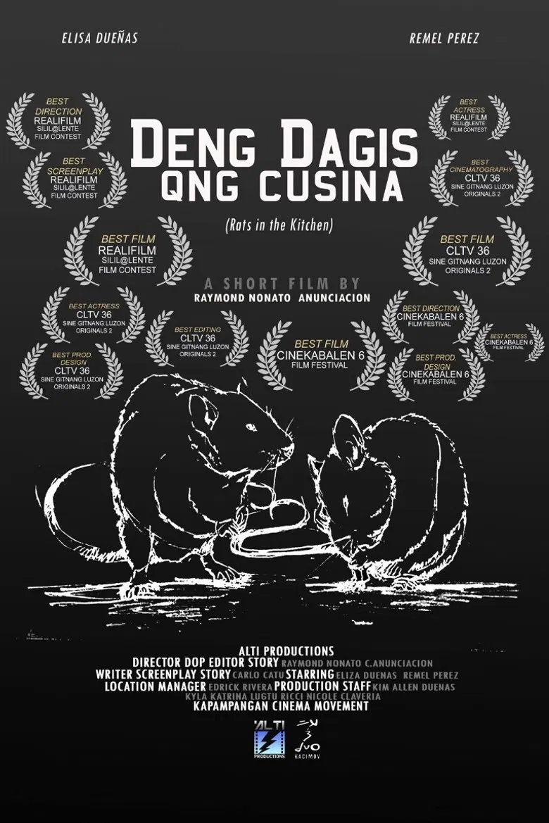 Rats in the Kitchen poster background