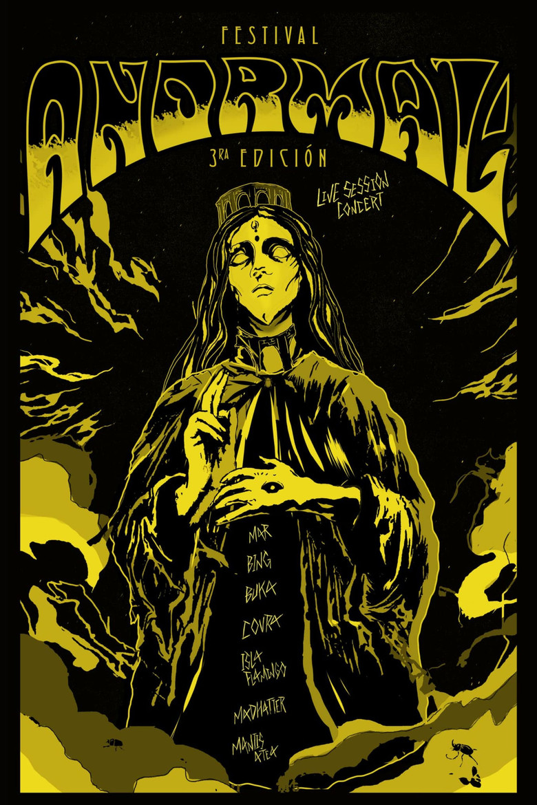 Festival Anormal 3rd edition - Live Session Concert poster background