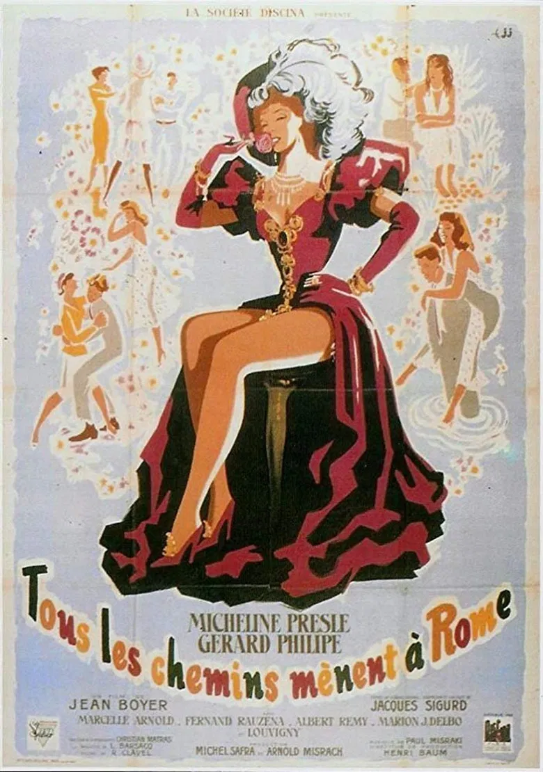All Roads Lead to Rome poster background