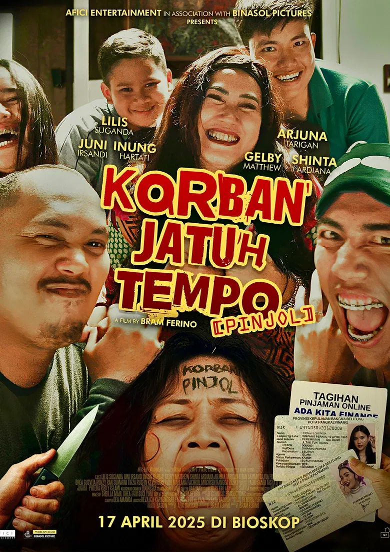 Korban Jatuh Tempo: Pinjol poster background