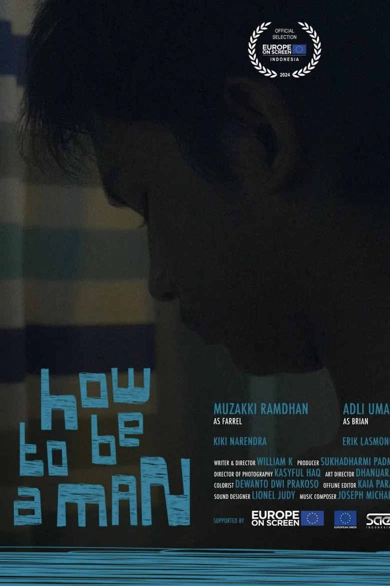 How to Be a Man poster background