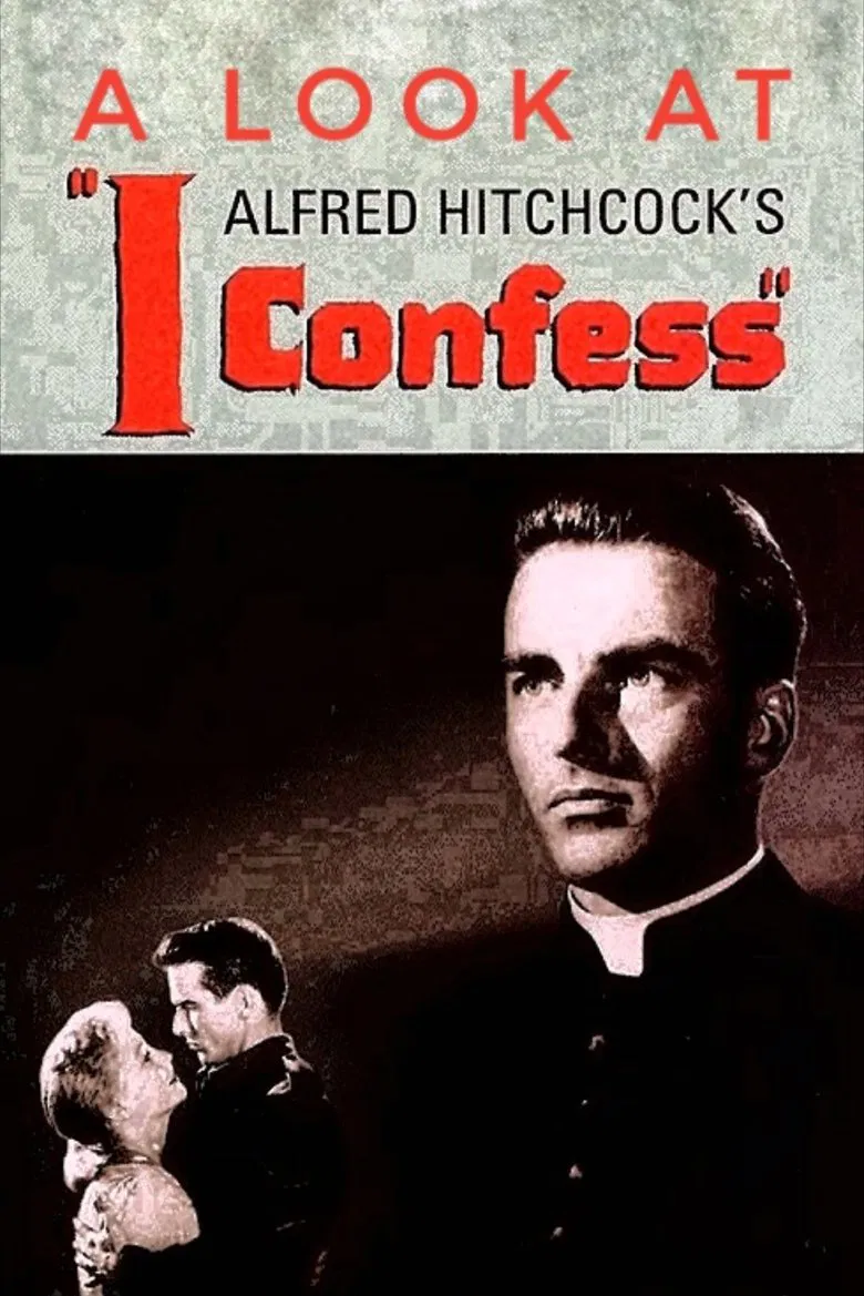 Hitchcock's Confession: A Look at I Confess poster background