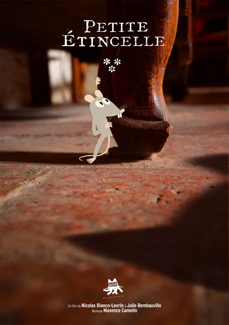 Small Spark poster background