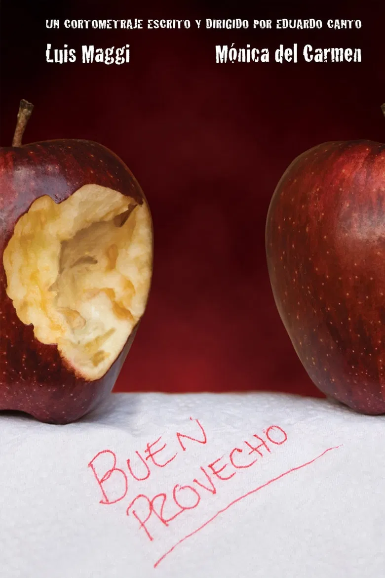 Buen provecho poster background