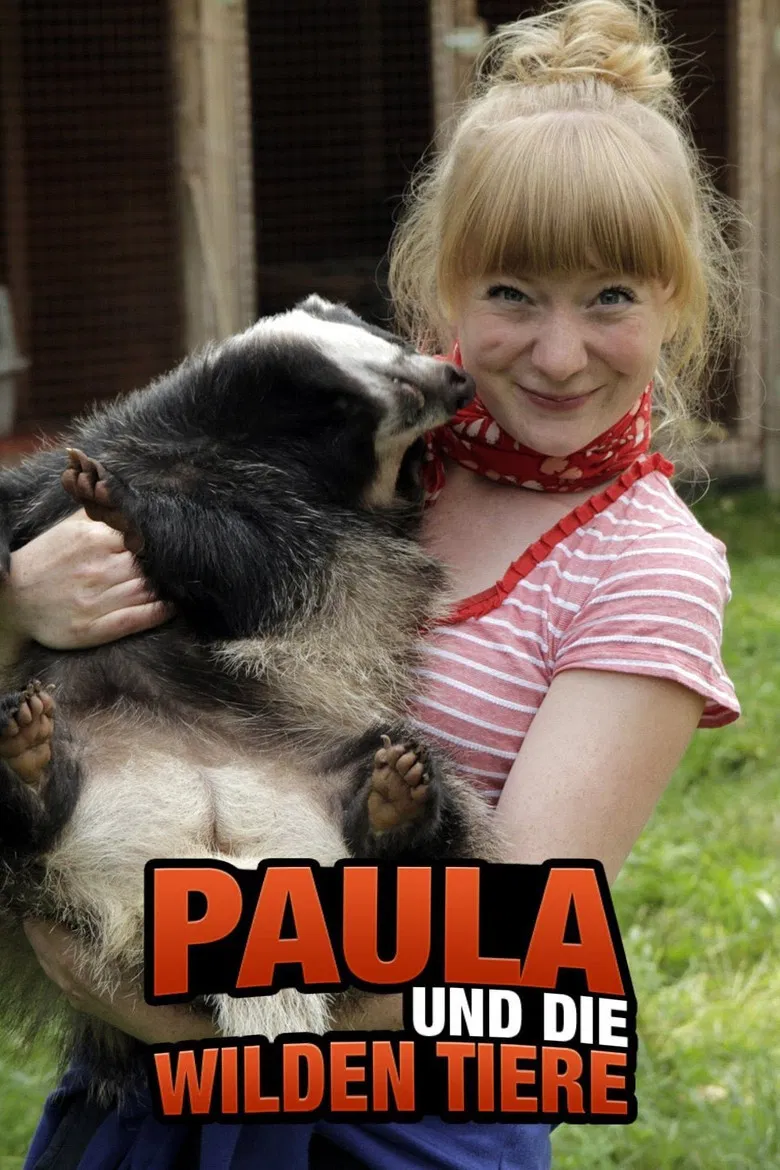 Paula und die wilden Tiere poster background