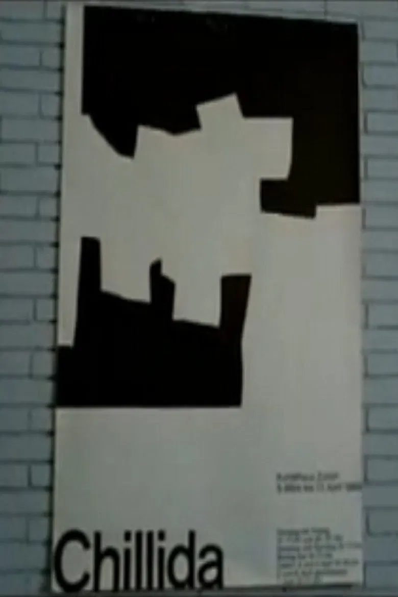 Chillida: retrato en casa poster background