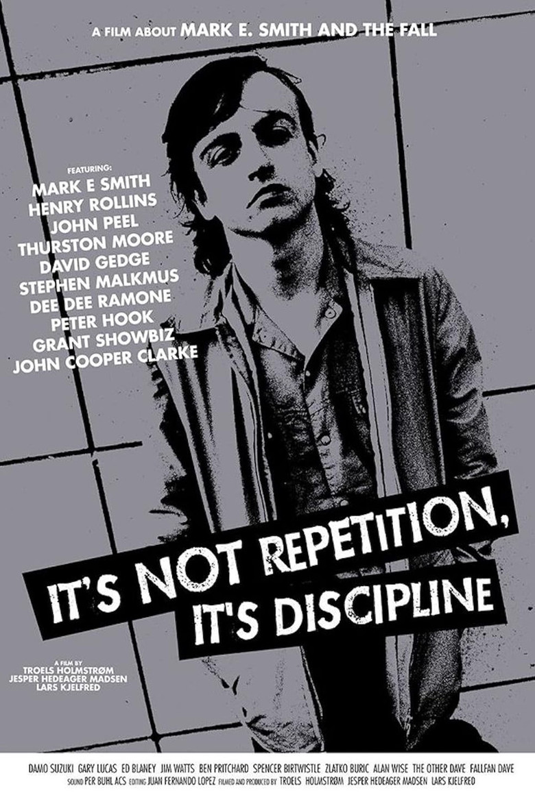 It's Not Repetition, It's Discipline poster background