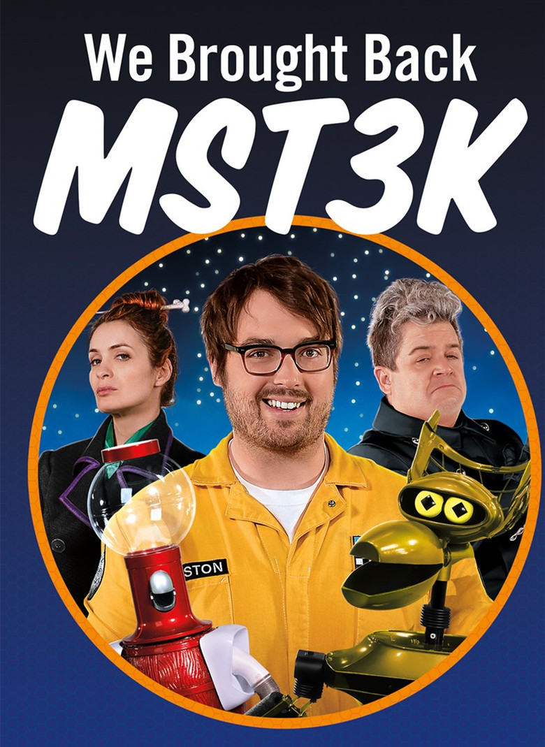 We Brought Back MST3K poster background