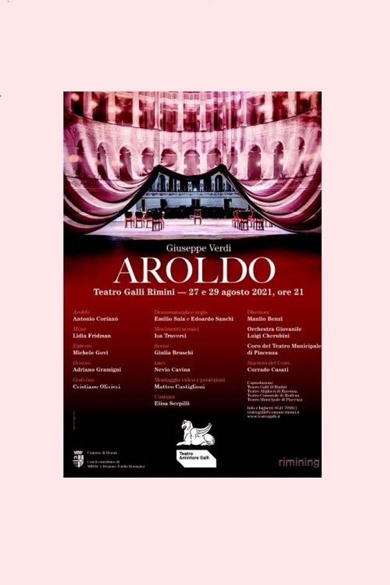 Aroldo - Teatro Amintore Galli poster background