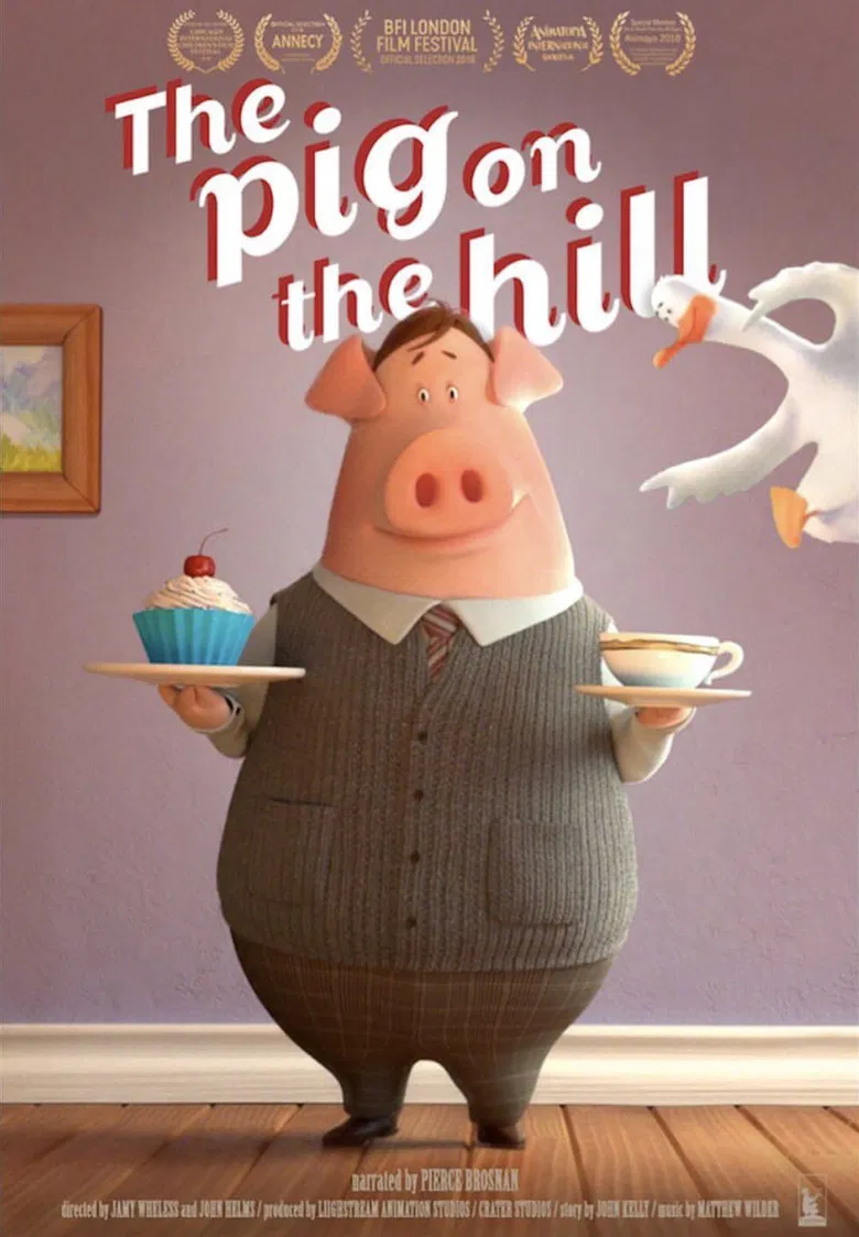 The Pig on the Hill poster background