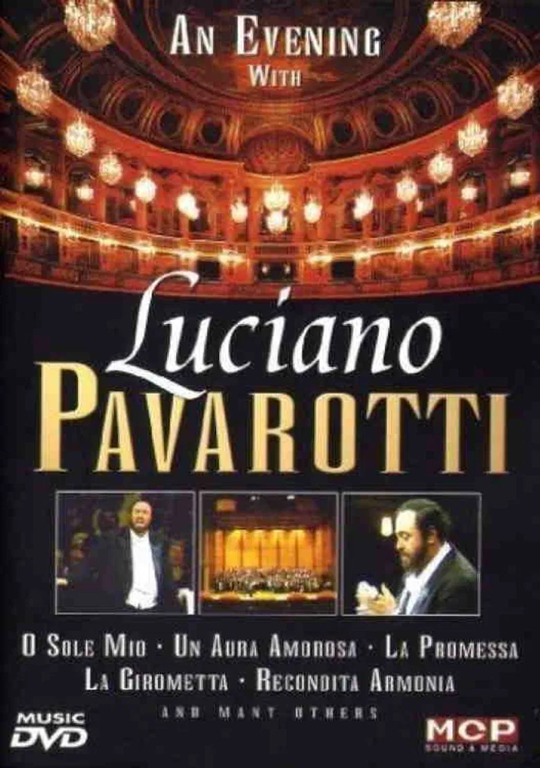 Luciano Pavarotti - An Evening With Luciano Pavarotti poster background