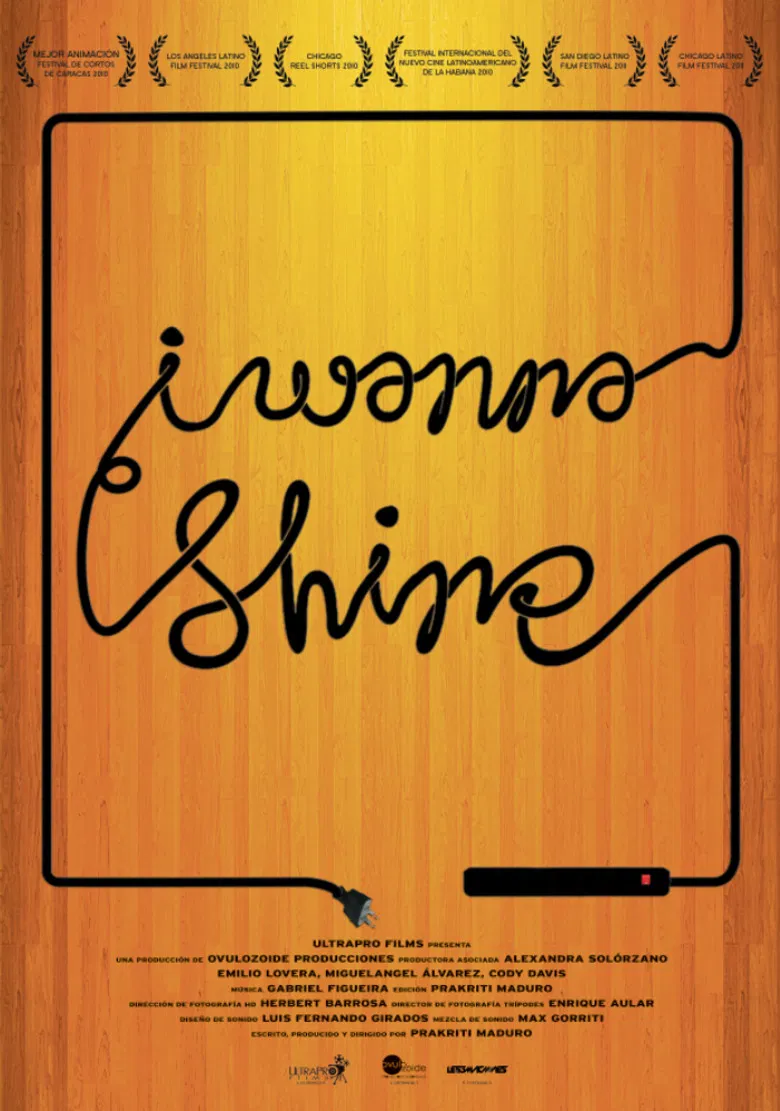 I Wanna Shine poster background
