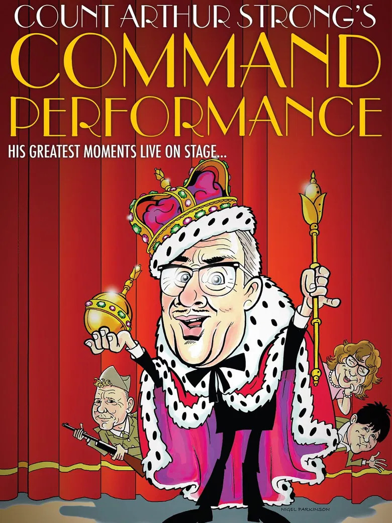 Count Arthur Strong's Command Performance poster background
