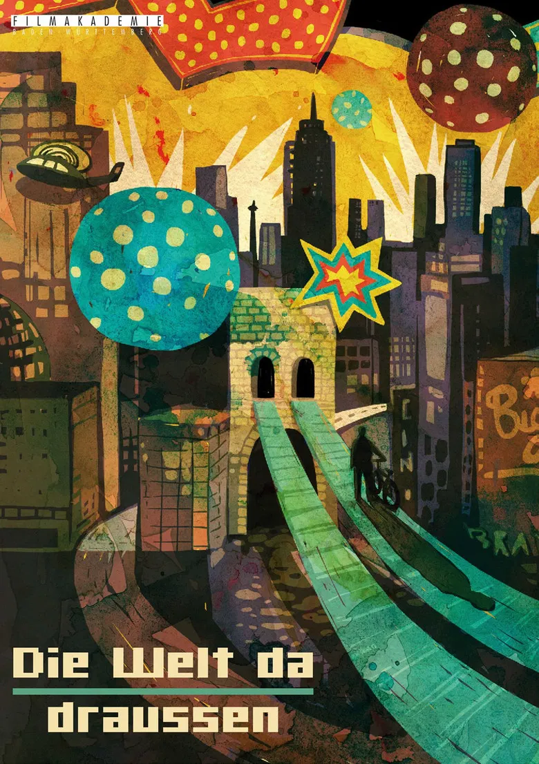 Die Welt da draußen poster background