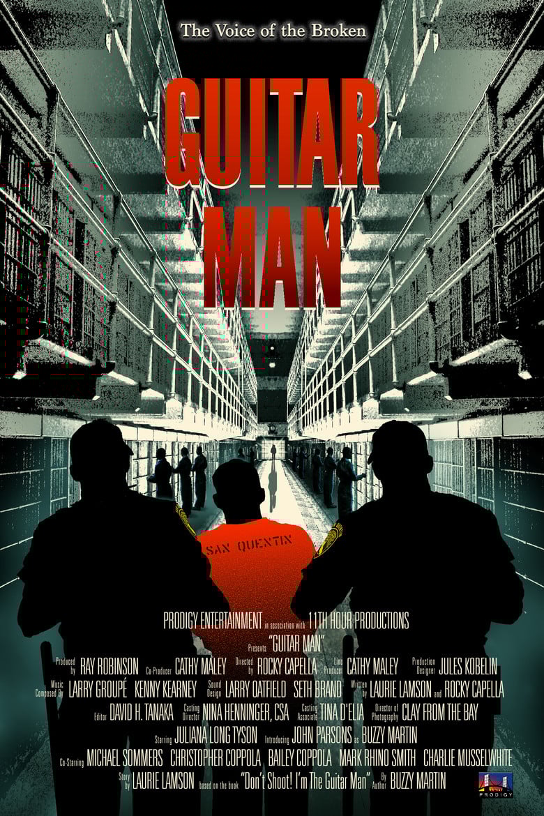 Guitar Man poster background