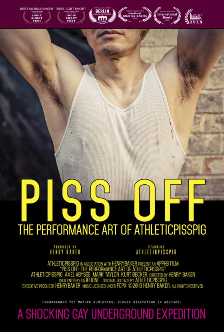 Piss Off poster background