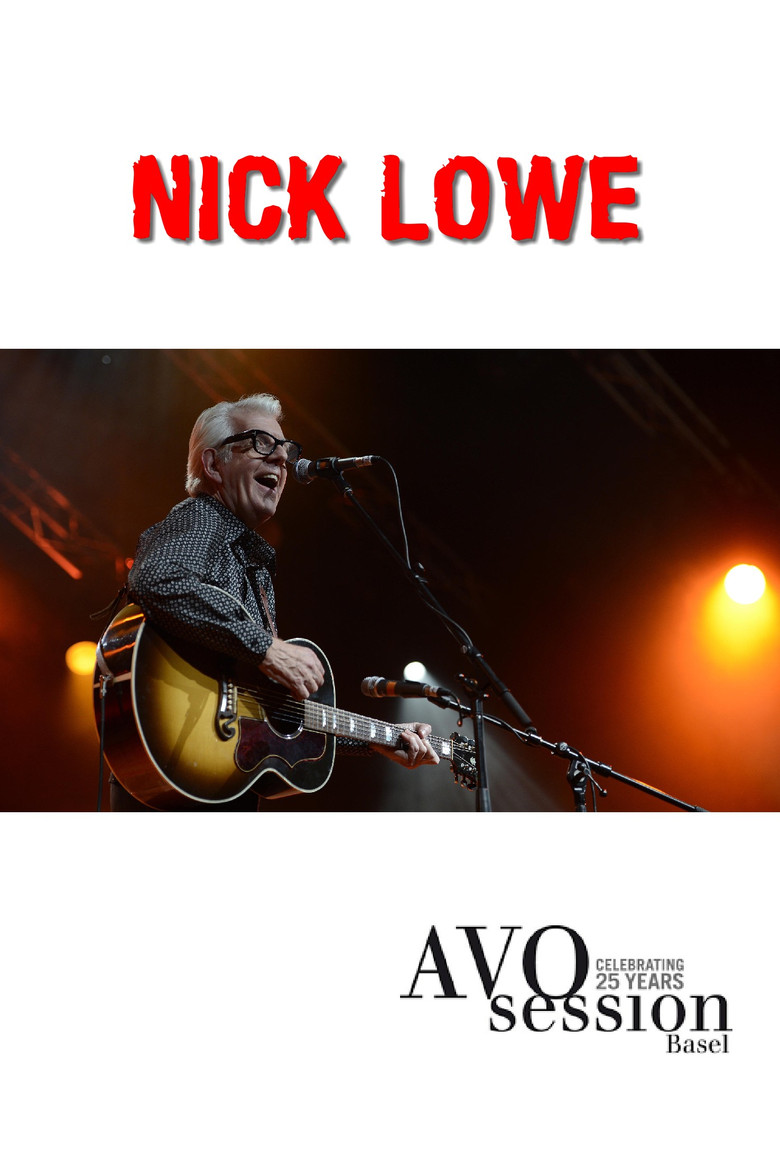 Nick Lowe: AVO Session poster background