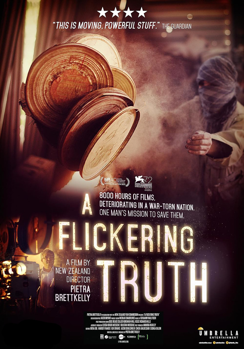 A Flickering Truth poster background