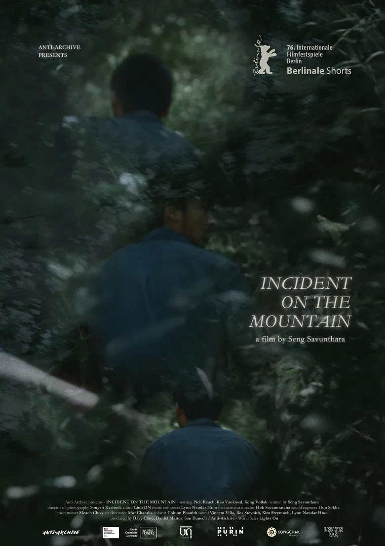 Incident on the Mountain poster background