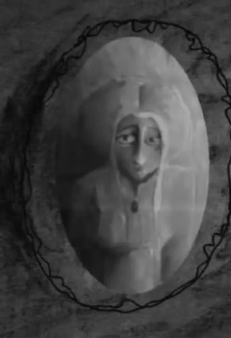 The Oval Portrait poster background