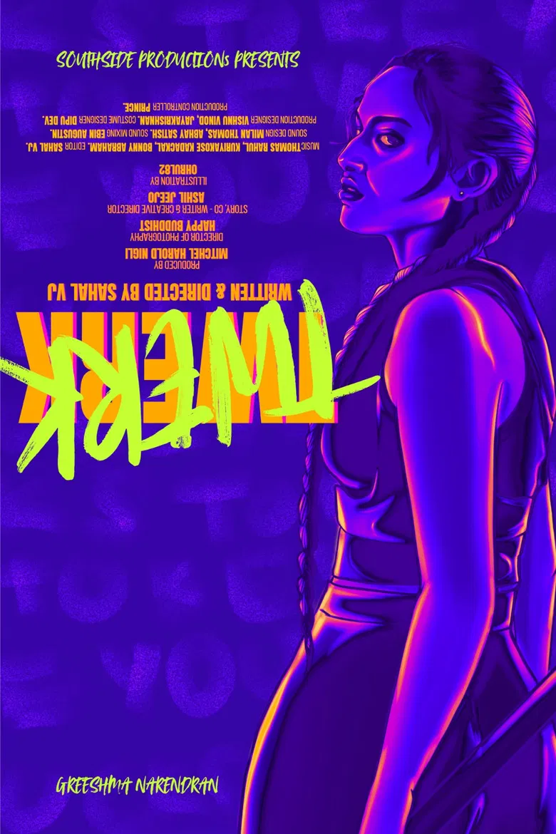 TWERK poster background