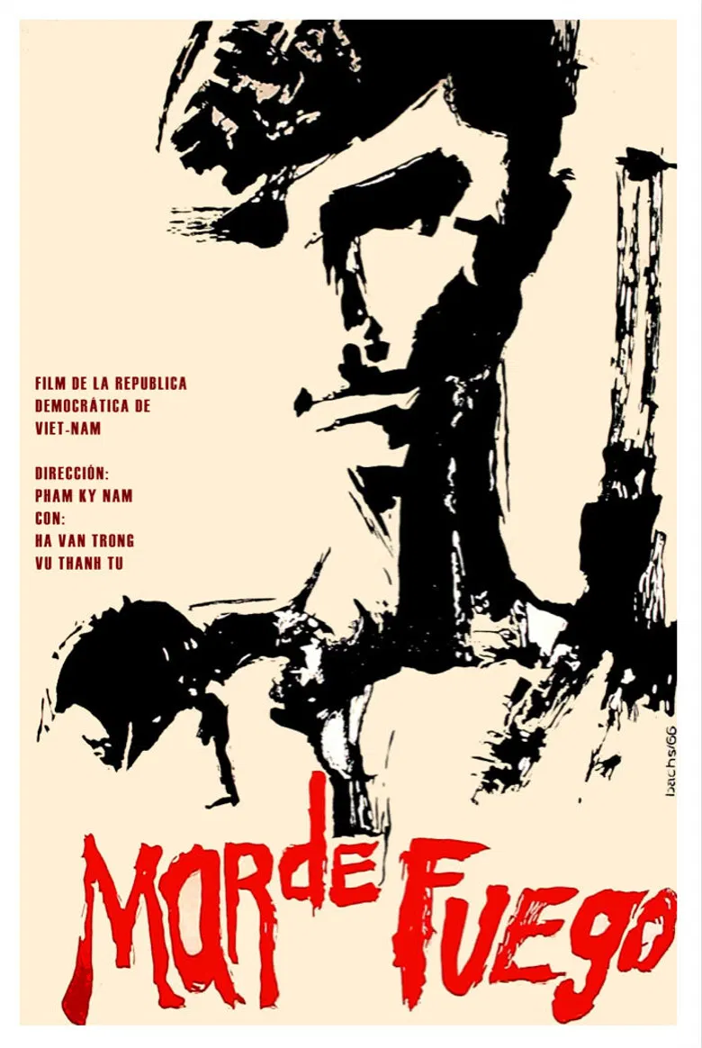 Sea Of Fire poster background