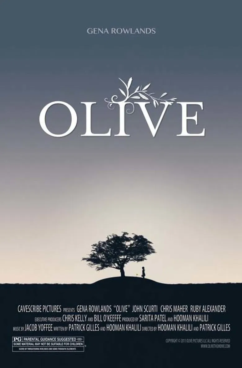 Olive poster background