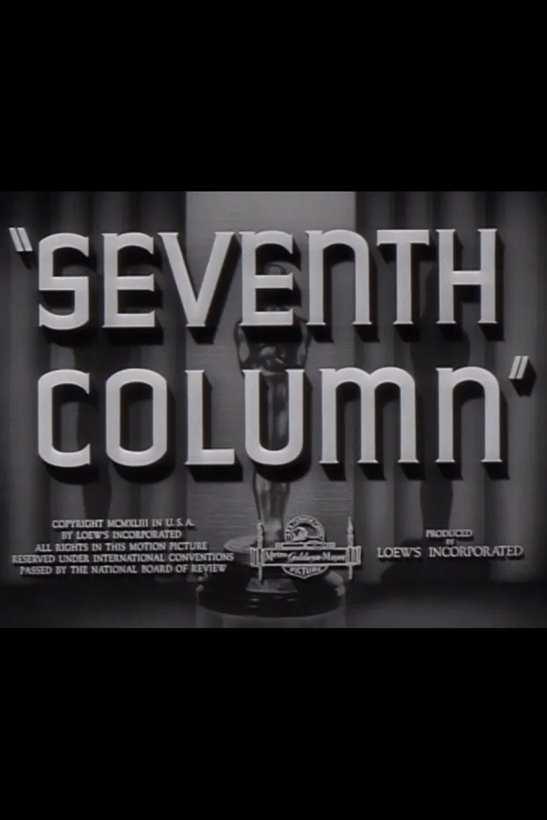 Seventh Column poster background