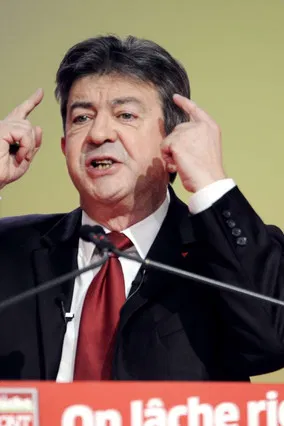 Monsieur Melenchon, du PS au PG poster background