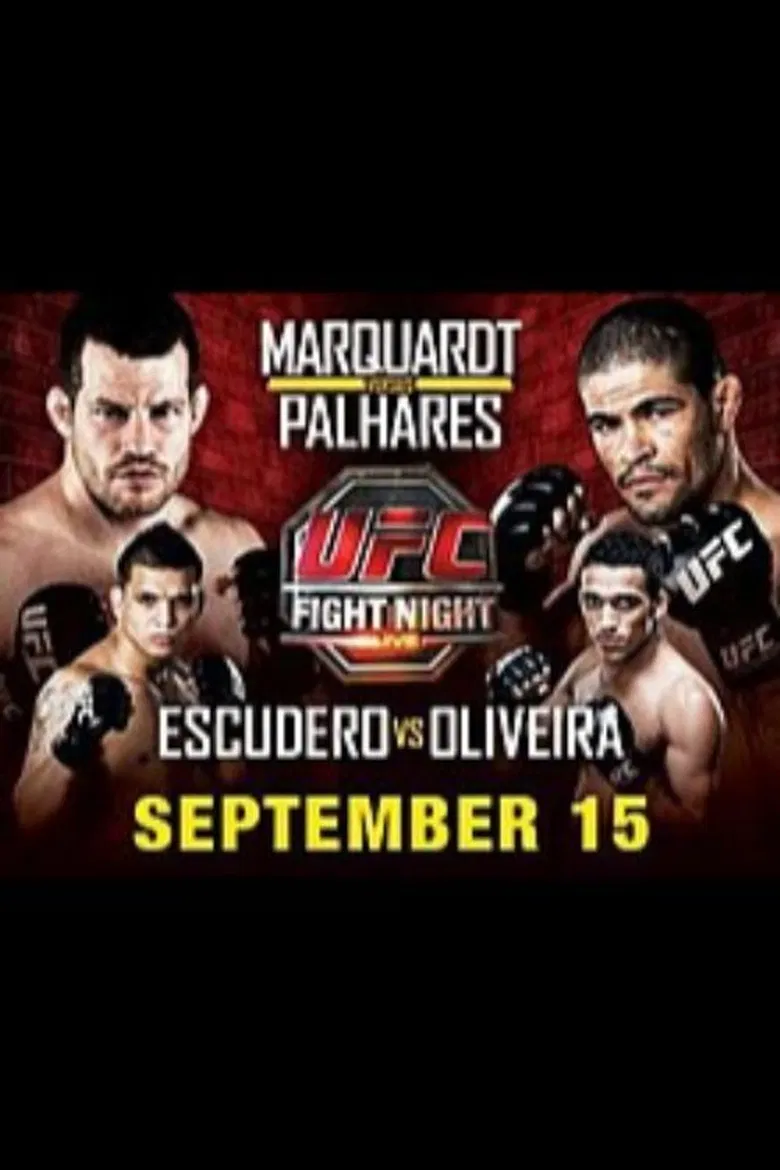 UFC Fight Night 22: Marquardt vs. Palhares poster background