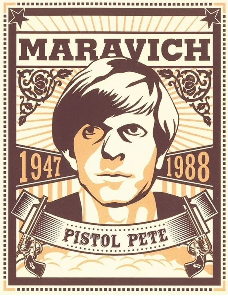 Pistol Pete: The Life and Times of Pete Maravich poster background