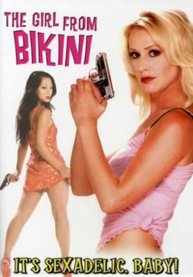 The Girl from B.I.K.I.N.I. poster background