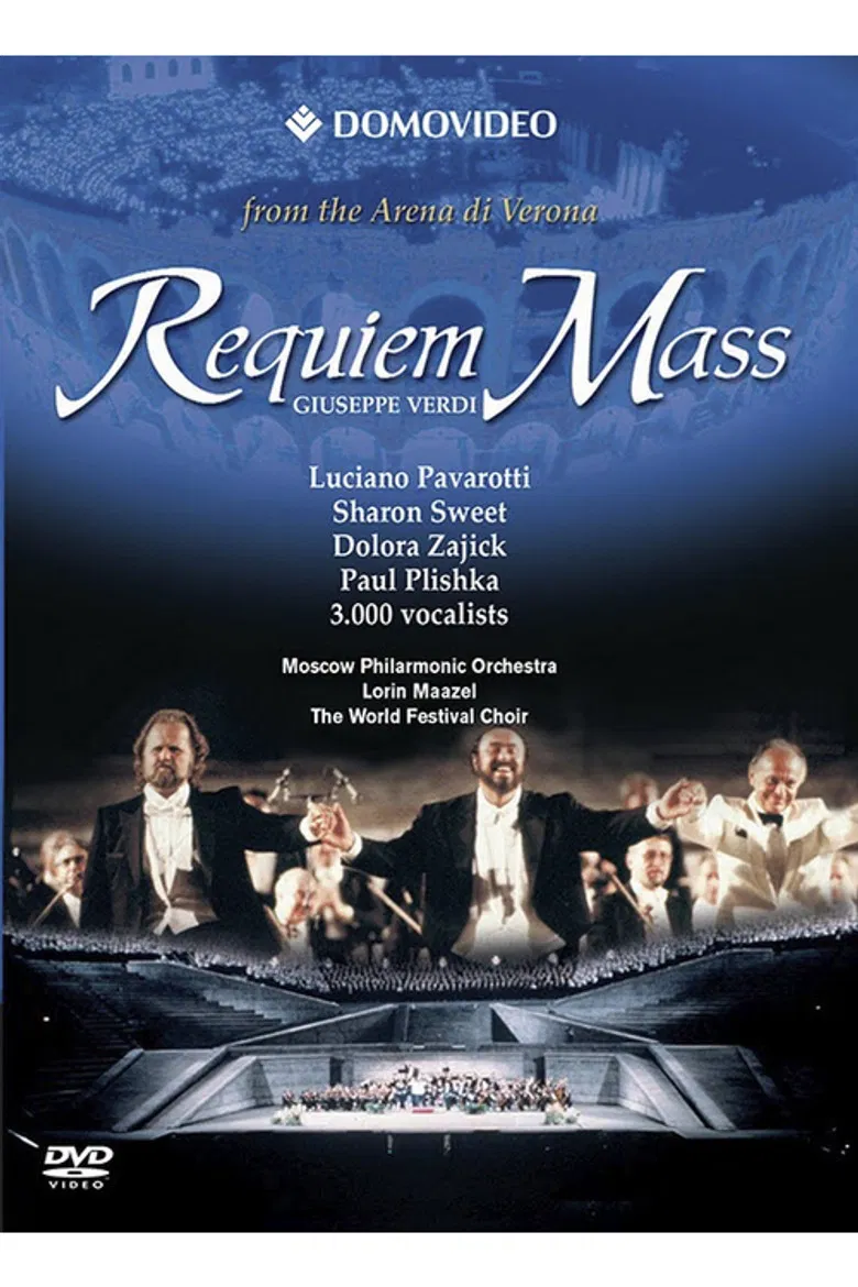 From the Arena di Verona Requiem Mass poster background