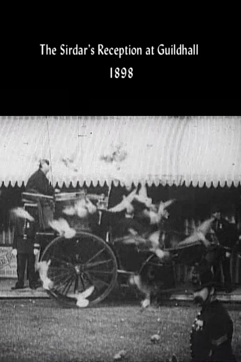 Sirdar's Reception at Guildhall poster background