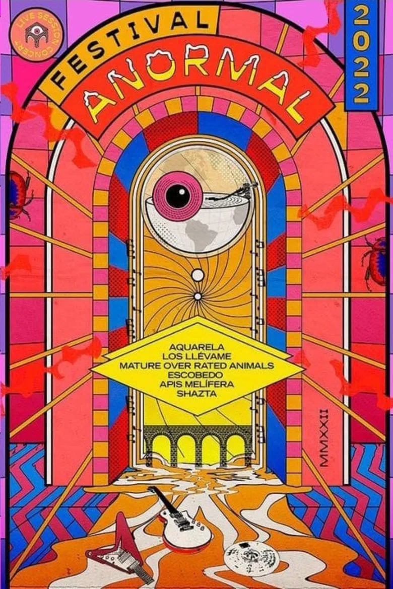 Festival Anormal 2022 : Live Session Concert poster background