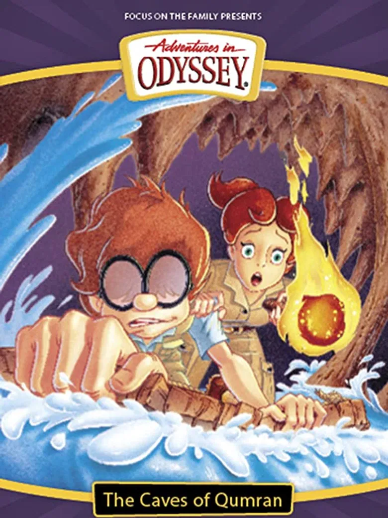 Adventures in Odyssey: The Caves of Qumran poster background