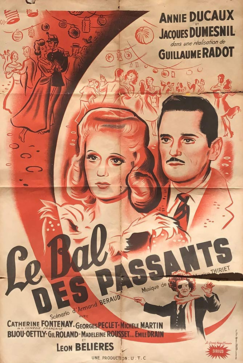 Le bal des passants poster background
