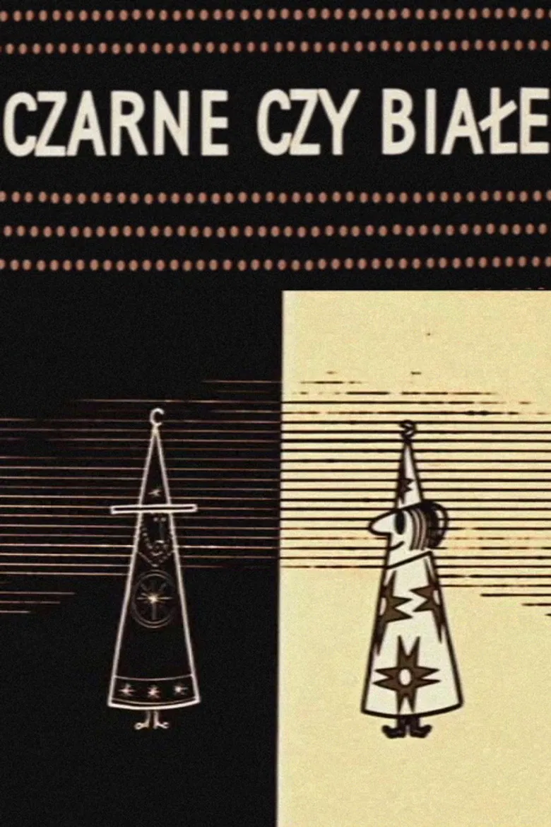Black or White poster background