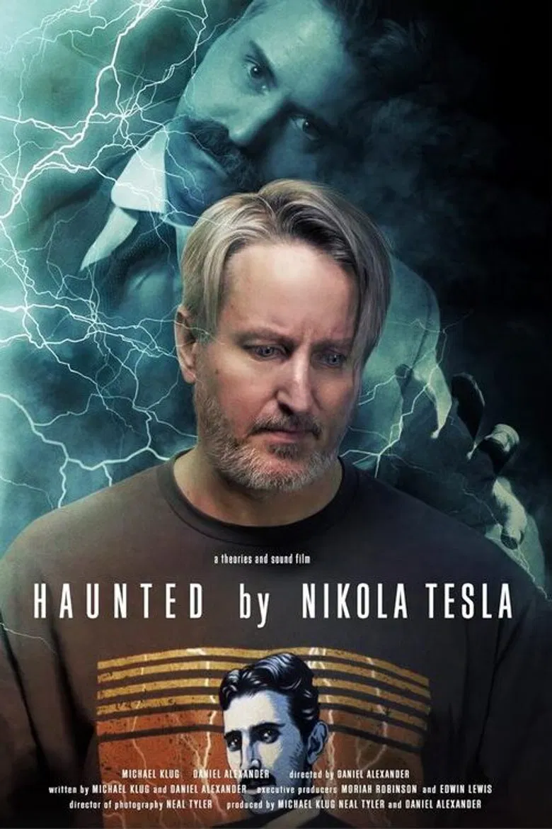 Haunted by Nikola Tesla poster background